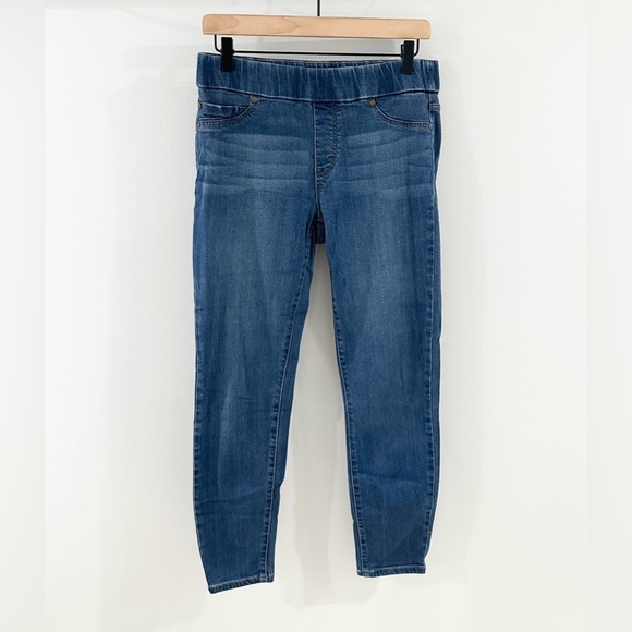 Liverpool Elastic Waist Denim Jeggings Size 8/29 - Picture 2 of 6